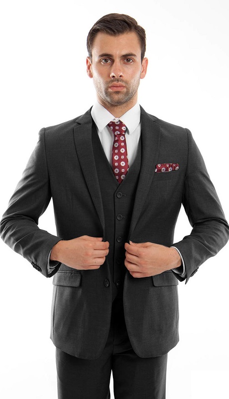 Azzuro Mens Suit M217S-02-NAVY